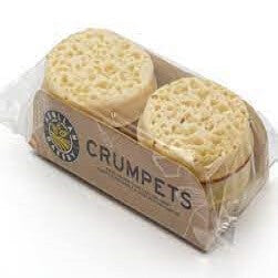 Henllan Traditional Crumpets (Pack of 6) Lovingly Baked in the UK 300g