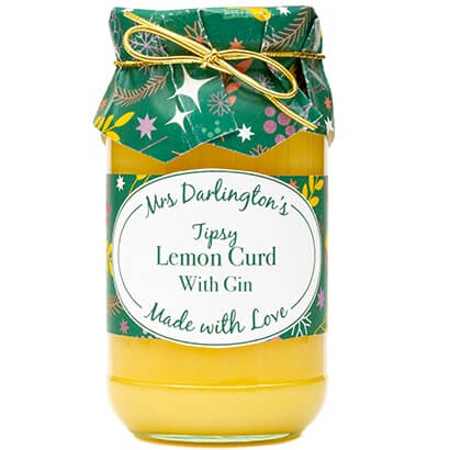 Mrs Darlingtons Tipsy Lemon Curd with Gin 320g