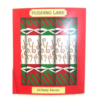 Pudding Lane Candy Cane Stripes Cracker 10 X 8 Inch 263g