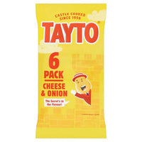 Tayto NT Cheese and Onion 6Pack 150g