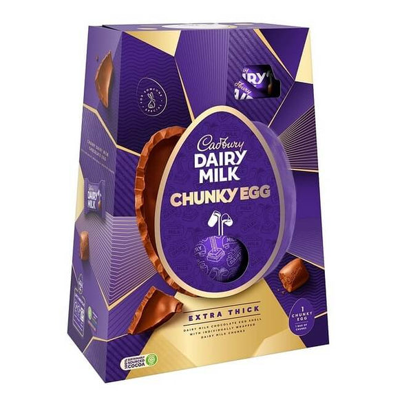 Cadbury Dairy Milk Chunky Egg 400g