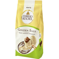 Ferrero Rocher Golden Eggs White Chocolate 10 Piece Bag 90g