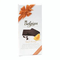 The Belgian Dark Orange Chocolate Bar (HEAT SENSITIVE ITEM - PLEASE ADD A THERMAL BOX TO YOUR ORDER TO PROTECT YOUR ITEMS 100g