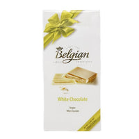 The Belgian White Chocolate (HEAT SENSITIVE ITEM - PLEASE ADD A THERMAL BOX TO YOUR ORDER TO PROTECT YOUR ITEMS 100g