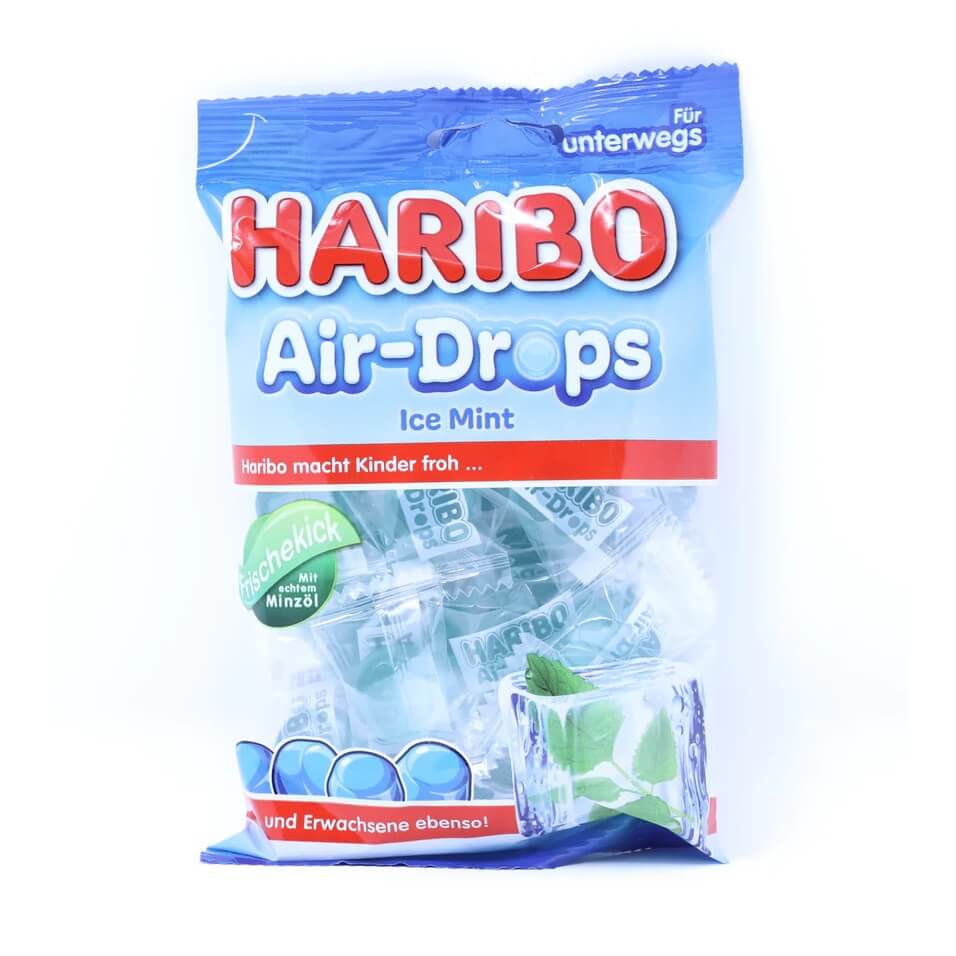 Haribo Air Drops Ice Mint 100g – Origins World Foods