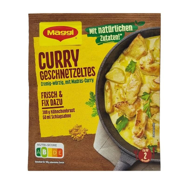 BEST BY DECEMBER 2024: Maggi Fix Curry for Cuts 36 Pieces 41g