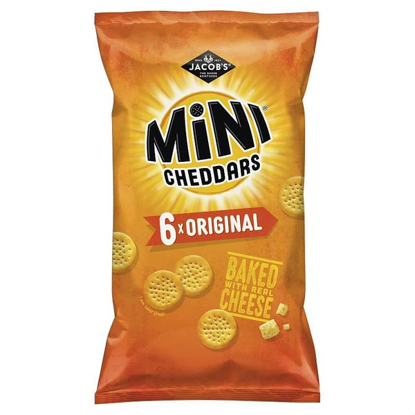 Jacobs Mini Cheddar Original 6Pack 138g