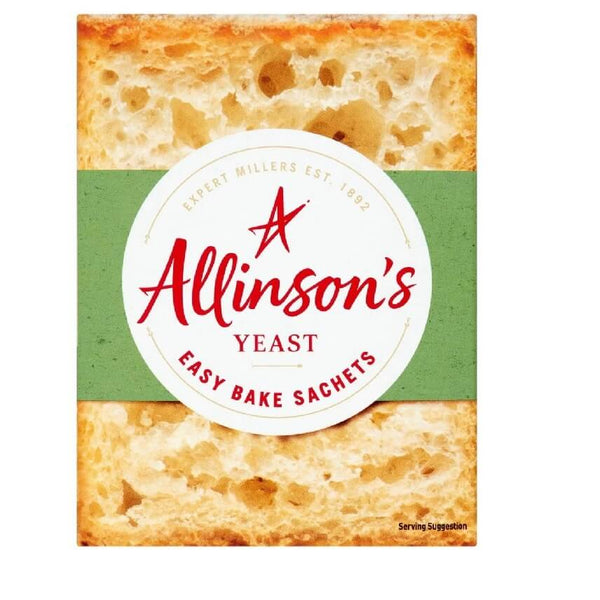 BEST BY APRIL 2025: Allinson Easybake Yeast (Pack of 6 x 7g) 42g