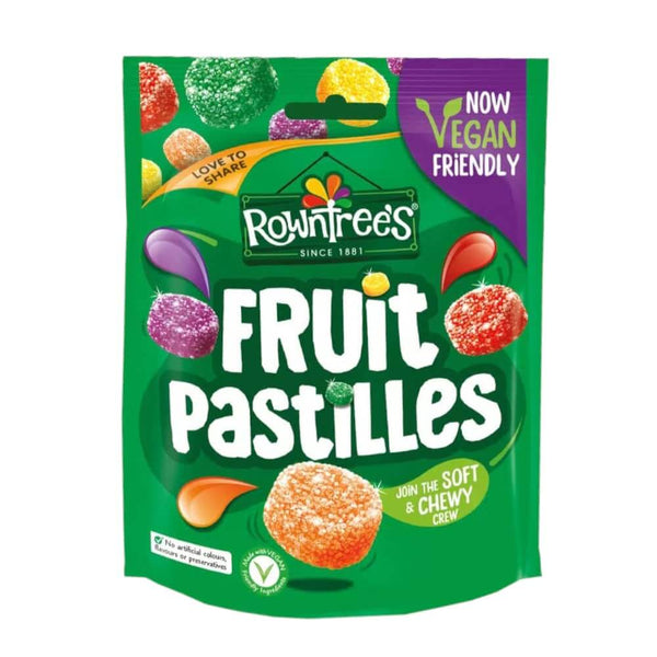 Nestle Rowntree Fruit Pastilles Vegan 114g