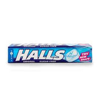 BEST BY MAY 2025: Halls Mentholyptus Original Sugar Free 32g