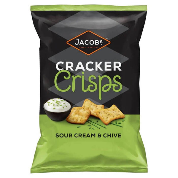 Jacobs Cracker Crisps Sthe Cream Chive 150g