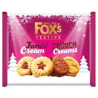 Foxs Festive Jam n Cream Crunch Creams 365g