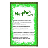 A Selection of Murphys Laws Tea Towel 80g
