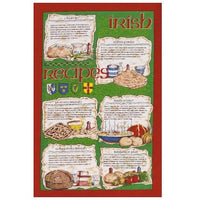 Samuel Lamont Irish Recipes Tea Towel Red 80g