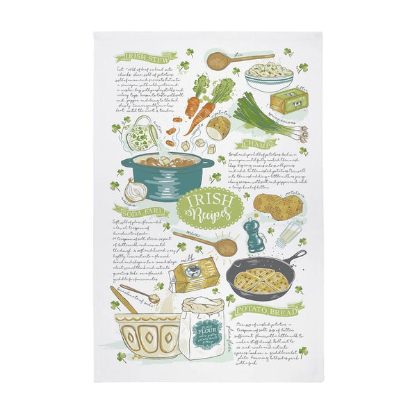 Ulster Weavers Irish Recipes Tea Towel White 80g