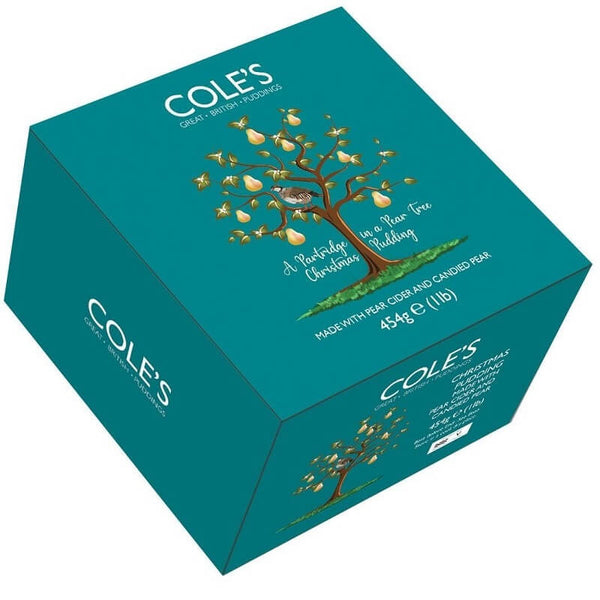 Coles Partidge In a Pear Tree Christmas Pudding 454g