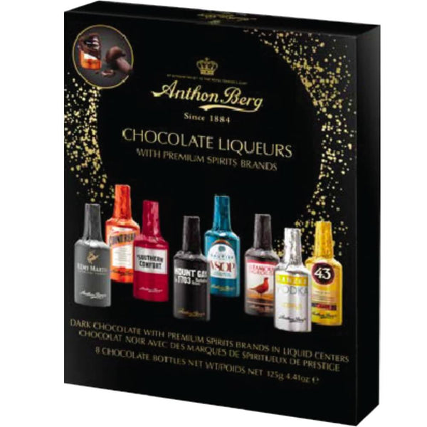 Anthon Berg Chocolate Liquor Bottles 8 Pack 125g