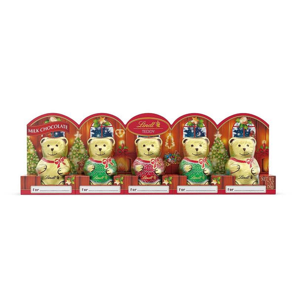 Lindt Mini Teddy 5Pk 50g