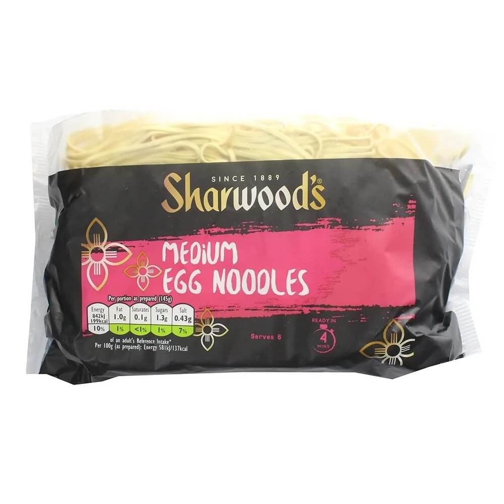 Sharwoods Medium Egg Noodles 340g Origins World Foods