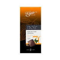 Elysia Noir 70% Orange Chocolate Bar (HEAT SENSITIVE ITEM - PLEASE ADD A THERMAL BOX TO YOUR ORDER TO PROTECT YOUR ITEMS 100g