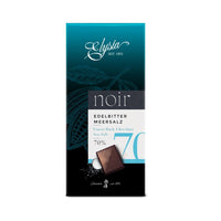 Elysia Noir 70% Sea Salt Dark Chocolate Bar (HEAT SENSITIVE ITEM - PLEASE ADD A THERMAL BOX TO YOUR ORDER TO PROTECT YOUR ITEMS 100g