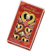 Reber Mozart Hearts Gift 8 Piece Box (HEAT SENSITIVE ITEM - PLEASE ADD A THERMAL BOX TO YOUR ORDER TO PROTECT YOUR ITEMS 80g