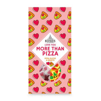 Bonds Love You More Then Pizza and Hearts Gift Box 140g