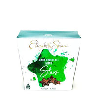 Elizabeth Shaw Dark Chocolate Mint Stars (HEAT SENSITIVE ITEM - PLEASE ADD A THERMAL BOX TO YOUR ORDER TO PROTECT YOUR ITEMS 125g