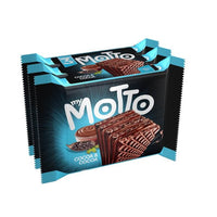My Motto 3 Pack Wafer Cookie Cocoa And Cocoa Cream 34g