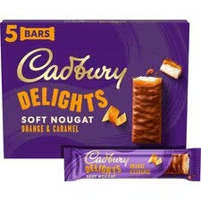 Cadbury Delight Orange and Caramel 5pack 110g