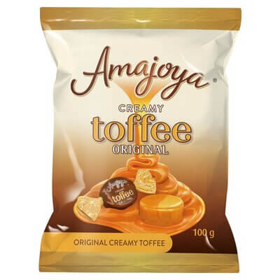 Amajoya Creamy Toffee Original 100g