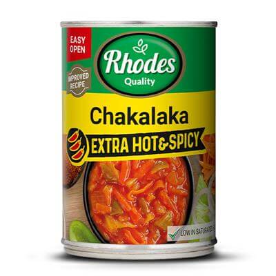 Rhodes Chakalaka Extra Hot 400g