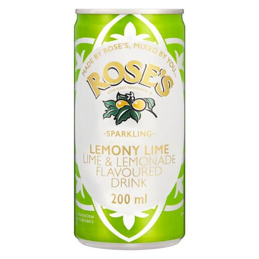 Roses Lemony Lime Can 200ml