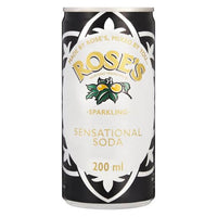 BEST BY MARCH 2025: Roses Sensational Soda Can 200ml