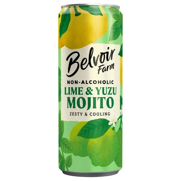 Belvoir Mojito Lime and Yuzu Alcohol Free Can 250ml