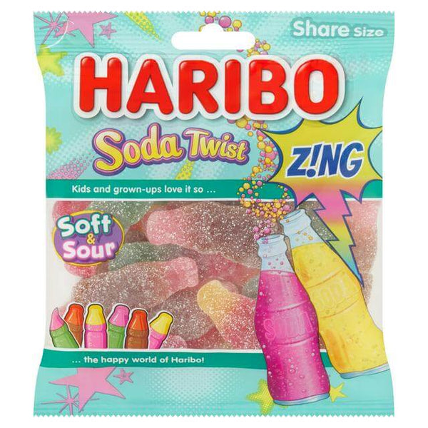 Haribo Soda Twist Zing 160g