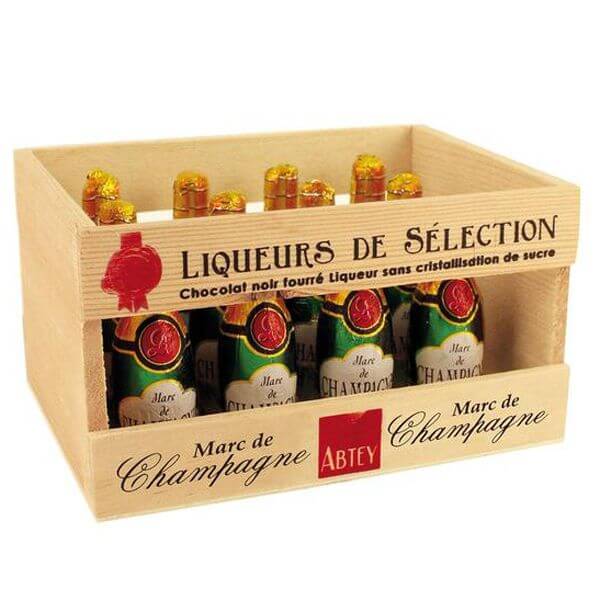 Abtey Marc De Champagne 12 Bottle Crate Box 155g