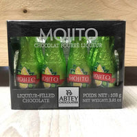 Abtey Mojito Cocktail Filled Chocolates 12 Bottle Crate Box 108g