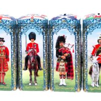 Churchills Royal Soldiers Money Bank Tin English Toffees 150g