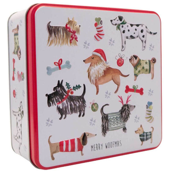 Grandma Wilds Merry Woofmas Assorted Biscuit Tin 160g