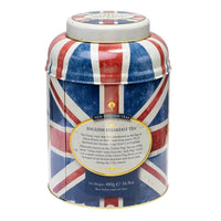 New English Teas Vintage Union Jack Tea Caddy 240 Tea Bags English Breakfast 480g