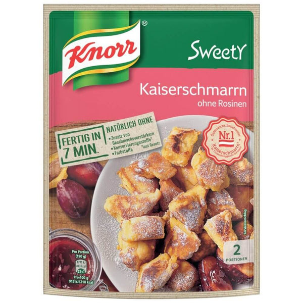 Knorr Sweet Pancakes Sweety Kaiserschmarrn Ohne Rosinen 185g