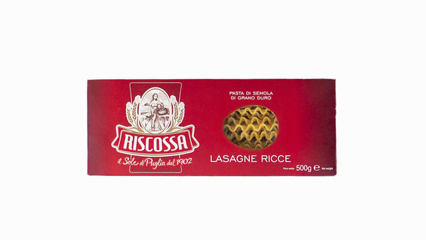 Riscossa Lasagna Riccia Pasta 500g