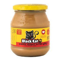 Black Cat Peanut Butter Smooth No Sugar Or Salt Added 400g