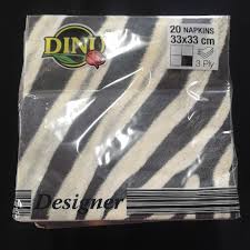 Dinu Designer Napkins Beautiful Africa 115g