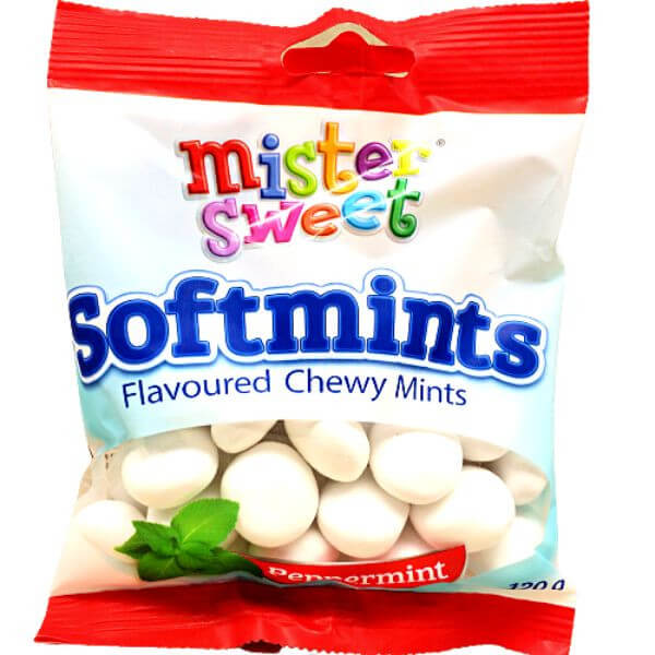 Mr Sweet Softmints Peppermint Bag 120g