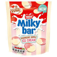 Nestle Milkybar Raspberry Ripple Pouch 86g
