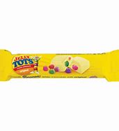Beacon White Chocolate Bar Jelly Tots HEAT SENSITIVE ITEM. PLEASE ADD ITEM 122942 TO THE ORDER TO TRY TO PROTECT CHOCOLATES FROM HEAT DAMAGE 48g