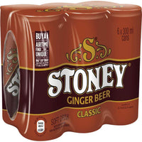 Stoney Ginger Beer 6pk 1960ml
