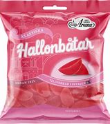 Aroma Raspberry Boat Hallonbatar 125g